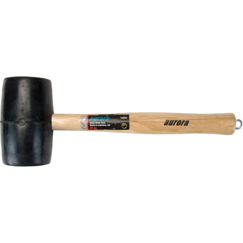 Rubber Mallet, 32 oz., Wood Handle Brunswick Fyr & Safety