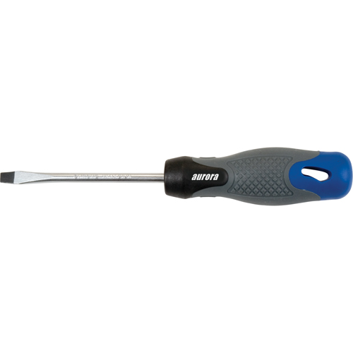 Slot Mechanic's Screwdriver, 1/4" Tip, Round Brunswick Fyr & Safety