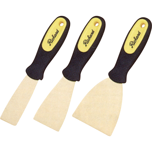 Stiff Wall Scrapers, 2", Brass Blade Brunswick Fyr & Safety