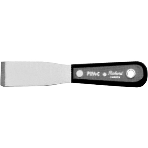Putty Knife Chisel, Steel Blade, 1-1/4" Wide, Polypropylene Handle Brunswick Fyr & Safety