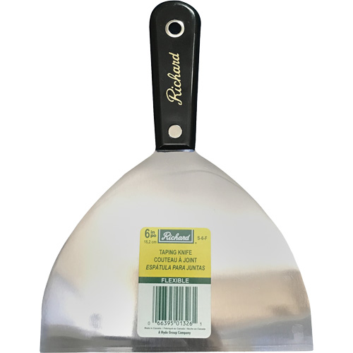 Pro Series Flexible Taping Knife, 6", High-Carbon Steel Blade Brunswick Fyr & Safety