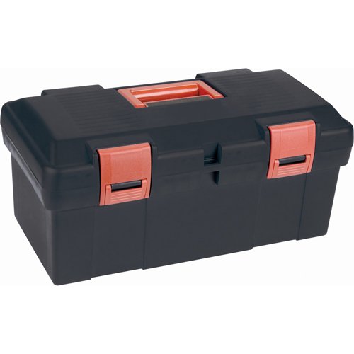 Coffre &agrave; outils robuste, 17-1/2" la x 9-1/2" p x 8" h, Noir Brunswick Fyr & Safety