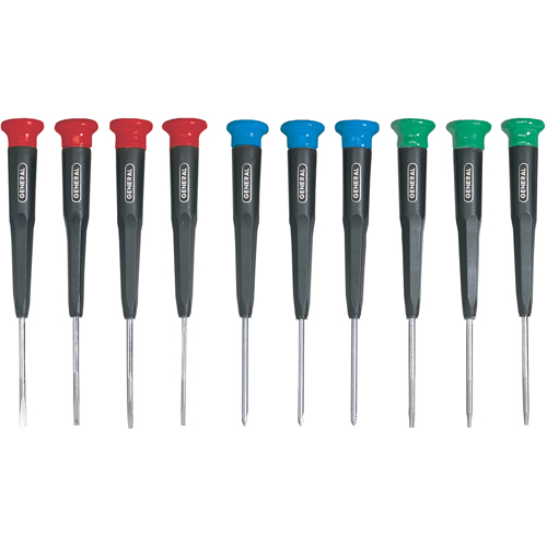 Ensembles de mini tournevis, 10 mcx Brunswick Fyr & Safety