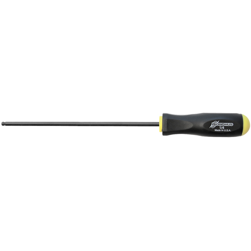 Ball Driver Long Length Screwdrivers - SAE Brunswick Fyr & Safety