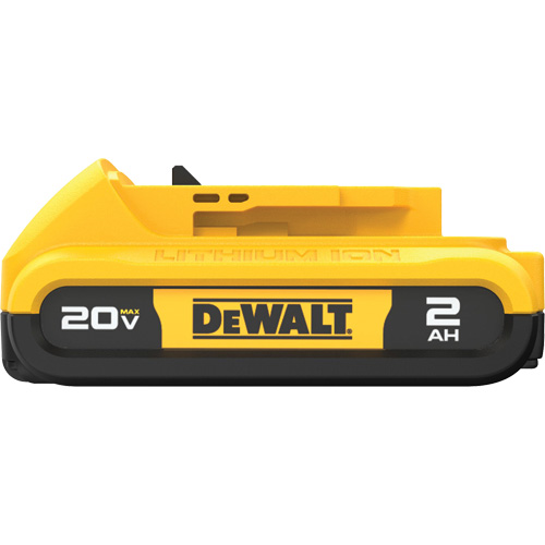 Bloc-piles 20 V Max* Compact XR, Lithium-ion, 20 V, 2 A Brunswick Fyr & Safety