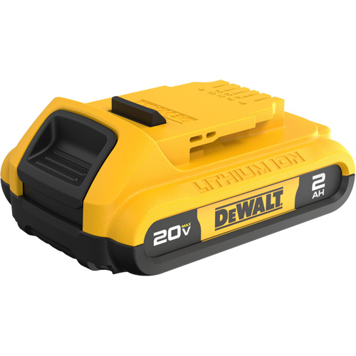 Bloc-piles 20 V Max* Compact XR, Lithium-ion, 20 V, 2 A Brunswick Fyr & Safety