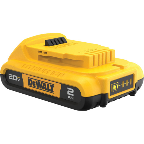 Bloc-piles 20 V Max* Compact XR, Lithium-ion, 20 V, 2 A Brunswick Fyr & Safety