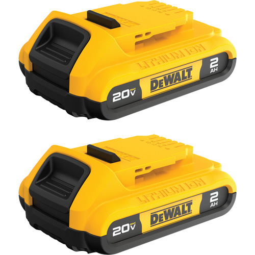 Blocs-piles Max* Compact, Lithium-ion, 20 V, 2 A Brunswick Fyr & Safety