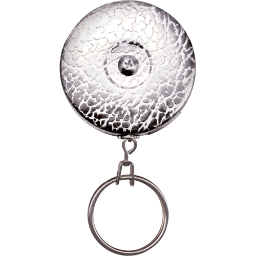 Porte-cl&eacute;s &agrave; d&eacute;vidoir The Original, Chrome, C&acirc;ble 24", Fixation Agrafe de ceinture Brunswick Fyr & Safety