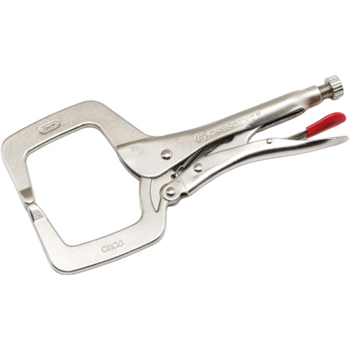 Locking C-Clamp with Regular Tips, 18" Length, C-Clamp Brunswick Fyr & Safety