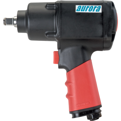 Heavy-Duty Composite Air Impact Wrench, 1/2" Drive, 1/4" NPT Air Inlet, 10000 No Load RPM Brunswick Fyr & Safety
