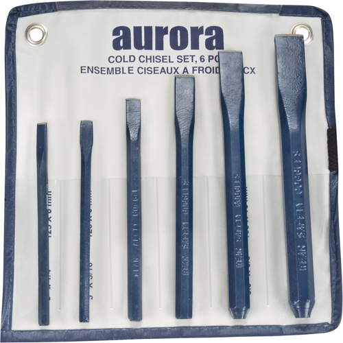6-Piece Cold Chisel Set Brunswick Fyr & Safety