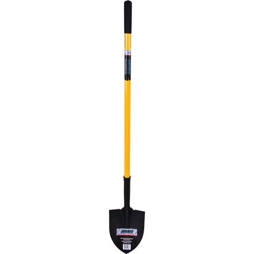 Pelles rondes, Lame Acier durci, Fibre de verre, Manche Droit Brunswick Fyr & Safety