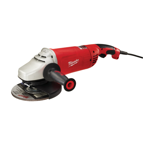Meuleuse &agrave; grand angle sans blocage avec prise &agrave; g&acirc;chette, 7"/9", 120 V, 15 A, 6000 Tr/min Brunswick Fyr & Safety