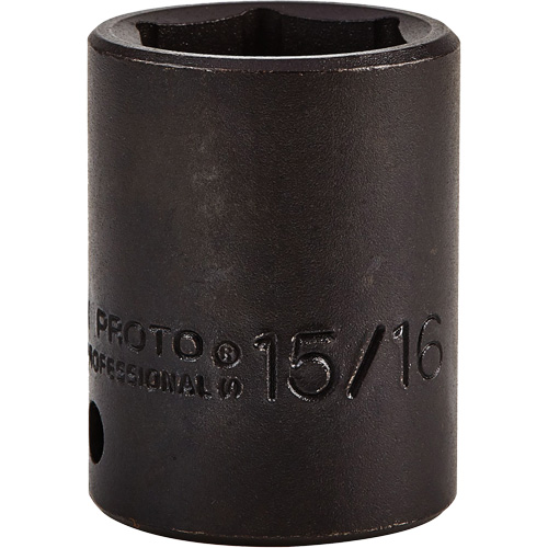 Socket, Impact, 15/16", 1/2" Drive, 6 Points Brunswick Fyr & Safety