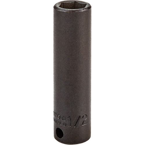 Socket, Impact, 1/2", 3/8" Drive, 6 Points, Deep Brunswick Fyr & Safety