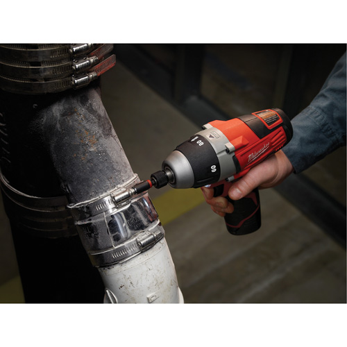 M12 Cordless No-Hub Driver (Tool Only), Lithium-Ion, 12 V, 80 in-lbs Torque Brunswick Fyr & Safety