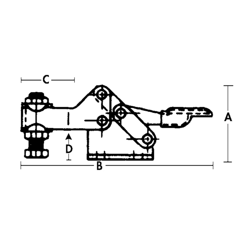 Brides de fixation horizontale - S&eacute;rie 205 Brunswick Fyr & Safety