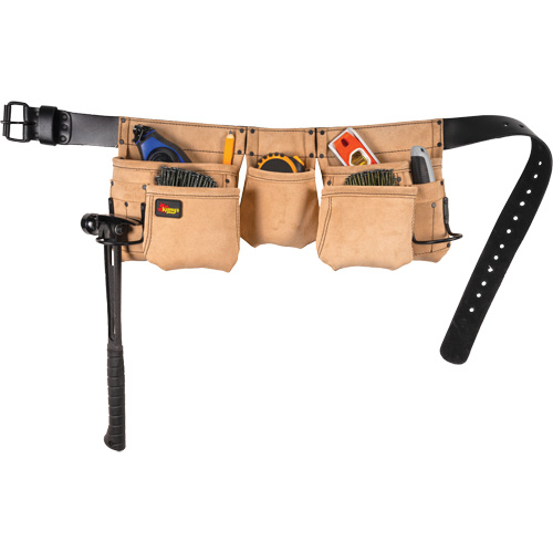 Journeyman Carpenter Aprons, Leather, Tan Brunswick Fyr & Safety