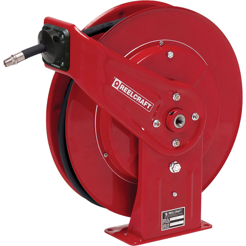 Hose Reels, Greases, 3/8" x 50', Single Hose, 4800 PSI Brunswick Fyr & Safety