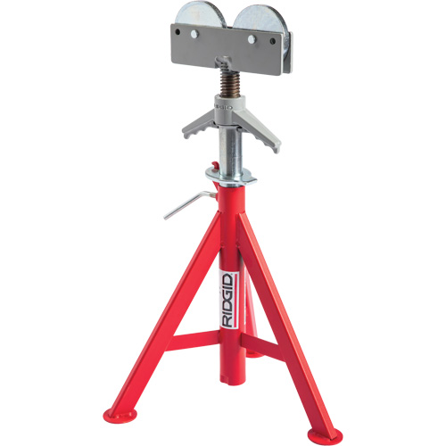 Support de tuyau pour rouleau baiss&eacute; no RJ-98, 59-104 cm R&eacute;glage de la hauteur, 12" Capacit&eacute; max. de tuyau, 1000 lb Capacit&eacute; de charge max. Brunswick Fyr & Safety
