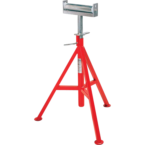 Support de tuyau de convoyeur no CJ-99, 74-112 cm R&eacute;glage de la hauteur, 12" Capacit&eacute; max. de tuyau, 1000 lb Capacit&eacute; de charge max. Brunswick Fyr & Safety
