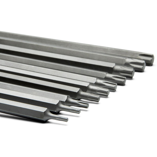 Long Bit Socket Set, Torx&reg;, 1/4"/3/8" Drive, 10 Pcs Brunswick Fyr & Safety