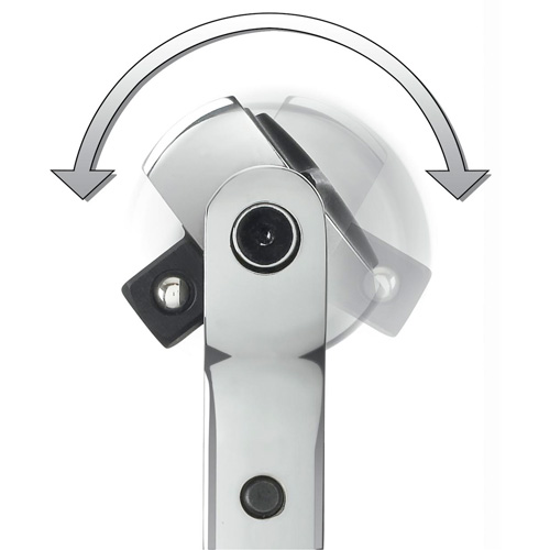 Jeu de cl&eacute;s &agrave; cliquet rotatives bimat&eacute;riau &agrave; 72 dents Brunswick Fyr & Safety