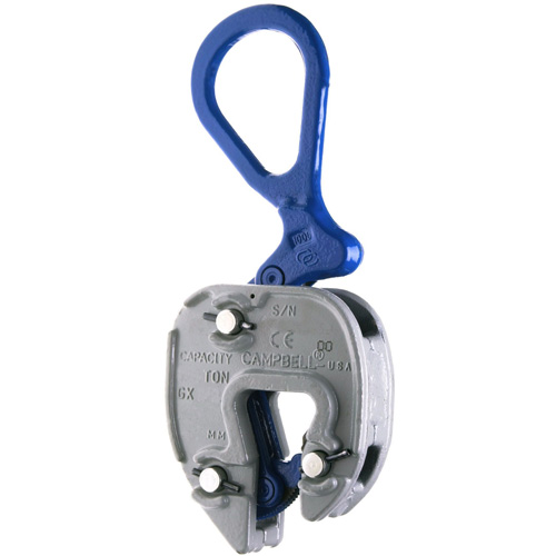 GX Plate Clamp, 2000 lbs. (1 tons), 3/4" - 1-3/8" Jaw Opening Brunswick Fyr & Safety