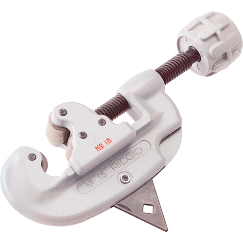 Screw Feed Tubing Cutter with Heavy-Duty Wheel No.15, 3/16-1-1/8" Capacity Brunswick Fyr & Safety