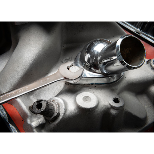 Jeu de cl&eacute;s &agrave; cliquets r&eacute;versibles SAE &agrave; 12 pans et 72 dents, Combinaison, 13 morceaux, Imp&eacute;rial Brunswick Fyr & Safety