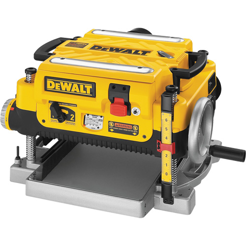 2-Speed Thickness Planer, 19-3/4" W x 22-1/2" L x 13-1/2" H, 20000 RPM No Load Speed Brunswick Fyr & Safety