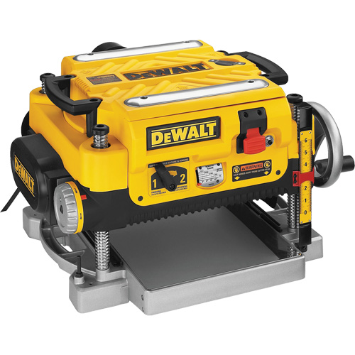 2-Speed Thickness Planer, 19-3/4" W x 22-1/2" L x 13-1/2" H, 20000 RPM No Load Speed Brunswick Fyr & Safety