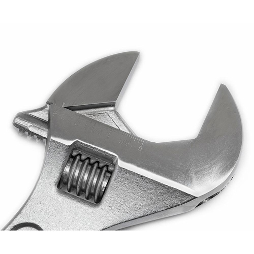 Cl&eacute; &agrave; manche conique r&eacute;glable — emball&eacute; sur carte, 24" lo, la max. 2-7/16"/62 mm, Chrome/Poli Brunswick Fyr & Safety