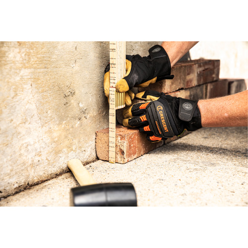 Red End&reg; Oversized Brick Mason Rule, 6' L, Wood, 1/16" Graduations Brunswick Fyr & Safety