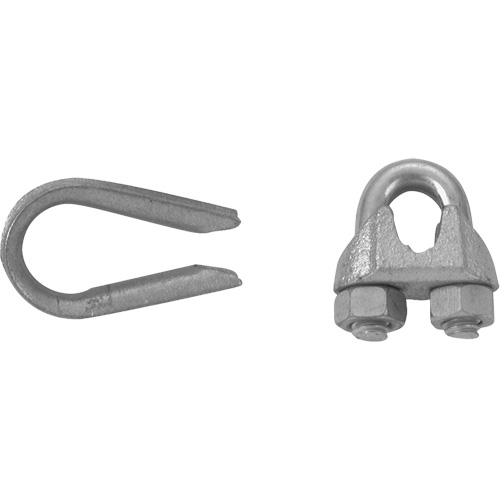Wire Rope Clips with Thimble Set Brunswick Fyr & Safety