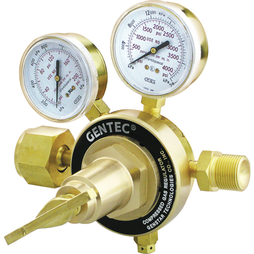 Heavy-Duty Manifold Regulator, Inert Gases, 1"-11-1/2 NPS LH(M) Inlet Brunswick Fyr & Safety