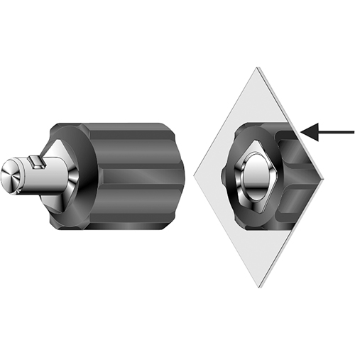 ADAPTAT 1 PIECE DINSE MALE LC-40/LC-10 FEMELLE Brunswick Fyr & Safety
