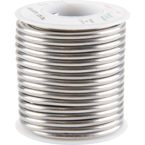Common Solder, Lead-Based, 50% Tin 50% Lead, Rosin Core, 0.125" Dia. Brunswick Fyr & Safety