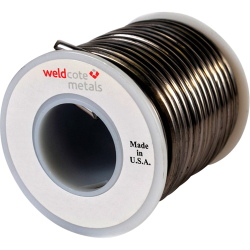 M&eacute;tal d'apport standard, Sans plomb, 95 % d'&eacute;tain, 5 % d'antimoine, &acirc;me Plein, dia. 0,09375" Brunswick Fyr & Safety