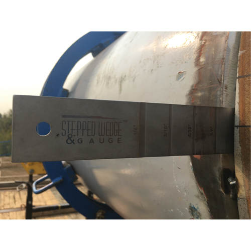 Stepped Wedge & Gauge Brunswick Fyr & Safety