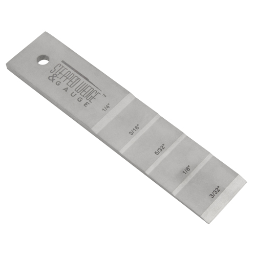 Stepped Wedge & Gauge Brunswick Fyr & Safety