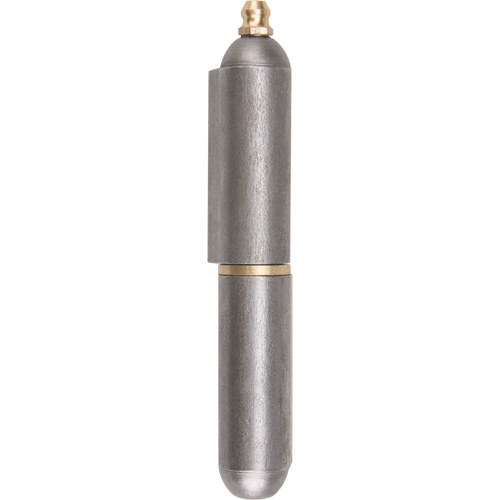 Weld-On Hinge, 0.63" Dia. x 3.937" L, Mild Steel w/Fixed Steel Pin Brunswick Fyr & Safety