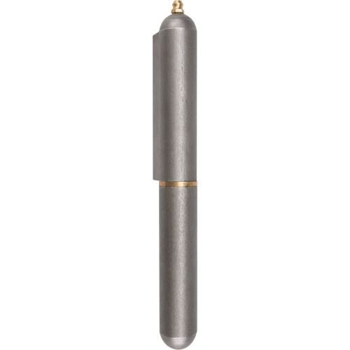 Charni&egrave;re &agrave; souder, 0,906" dia. x 7,874" lo, Acier doux a/goupille fixe en acier Brunswick Fyr & Safety