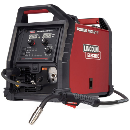 POWER MIG&reg; 211i MIG Welder, 120 V/230 V, 1 Ph, 60 Hz Brunswick Fyr & Safety