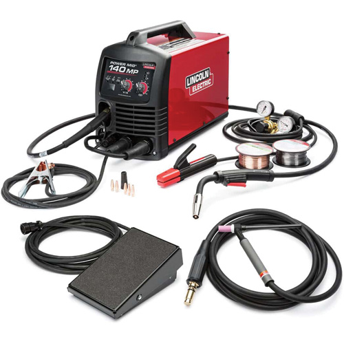Soudeuse &agrave; proc&eacute;d&eacute; multiple One-Pak POWER MIG 140 MPi, 115 V, 1 Ph, 60 Hz Brunswick Fyr & Safety