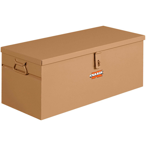 Hand Held Tool Box, 28" x 12" x 12", Steel, Tan Brunswick Fyr & Safety