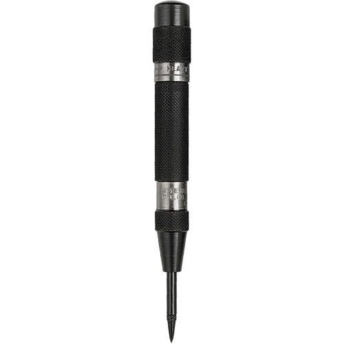 Mini Heavy-Duty Automatic Center Punch, 11/200" Dia., 1/2" Stock Size, 4-7/8" L Brunswick Fyr & Safety