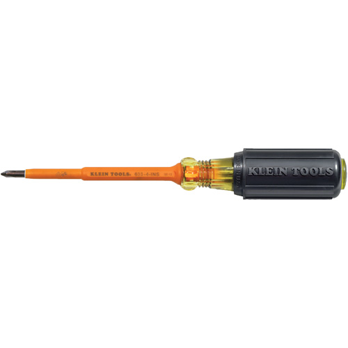 Tournevis pointe Phillips (cruciforme) profil&eacute;e isol&eacute;s Brunswick Fyr & Safety