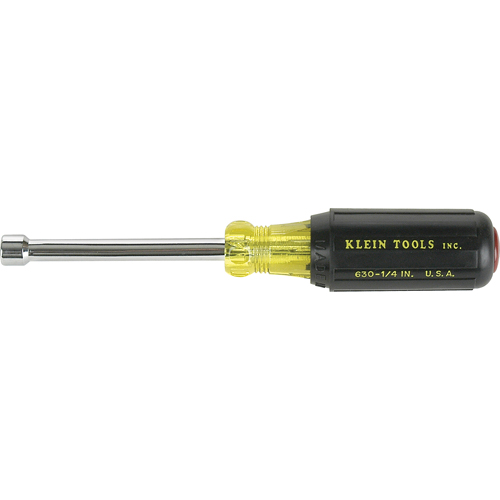 Nut Drivers - 3" Shafts, 11/32" Drive, 6-3/4" L, Non Magnetic Brunswick Fyr & Safety